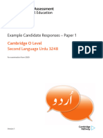 3248 Example Candidate Responses (For Examination From 2020)