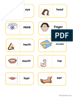 Parts of Body Domino