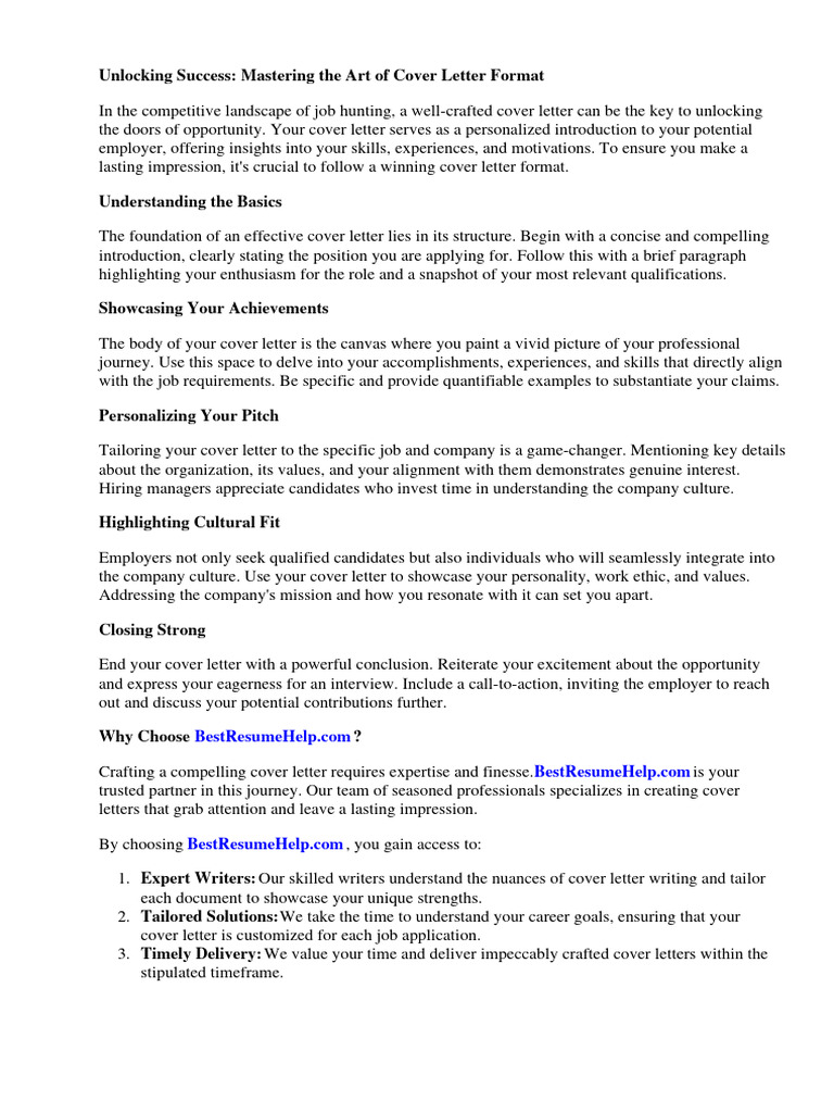 Cover Letter Format For PHD Application | PDF | Doctor Of Philosophy ...
