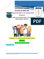 Salud Del Niño y Dela Adolecente - Ensayo Adiciones - Enfermedades Mentales-Alcoholismo - Hector Alexis Santiago Ozuna 4a