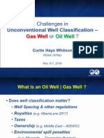 Unconventional Well Classification