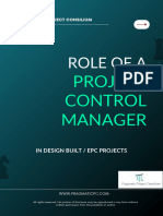 Role of Project Control Manger