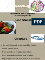 8 Food Sanitation