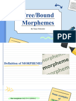 Morphemes