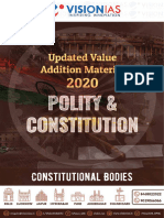 Vision VAM 2020 (Polity) Constitutional Bodies
