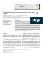 A Decomposition-Clustering-Ensemble Learning Approach For Solar Radiation Forecasting