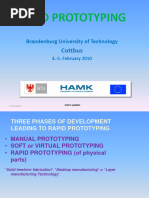 Rapid Prototyping - Cottbus - 2010