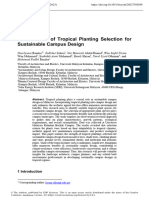 Identification of Tropical Planting Selection For