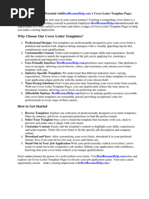 Cover Letter Template Pages