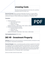 IAS 23 - Borrowing Costs