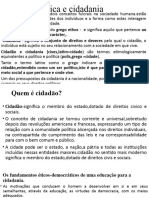 Ética e Cidadania 1 Aula de Humanidade