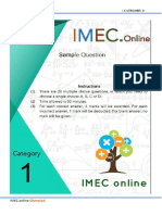 Sample IMEC Category 1 (KG - G1)