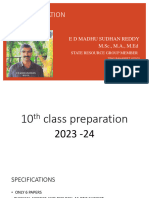 10th Class Preparation
