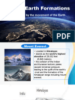 Famous Earth Formations Final 2