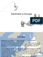 Destinatii Europa