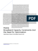 2010 02 Rysavy Mobile Broadband Capacity Constraints