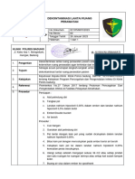 SOP Dekontaminasi Lantai Ruang Perawatan