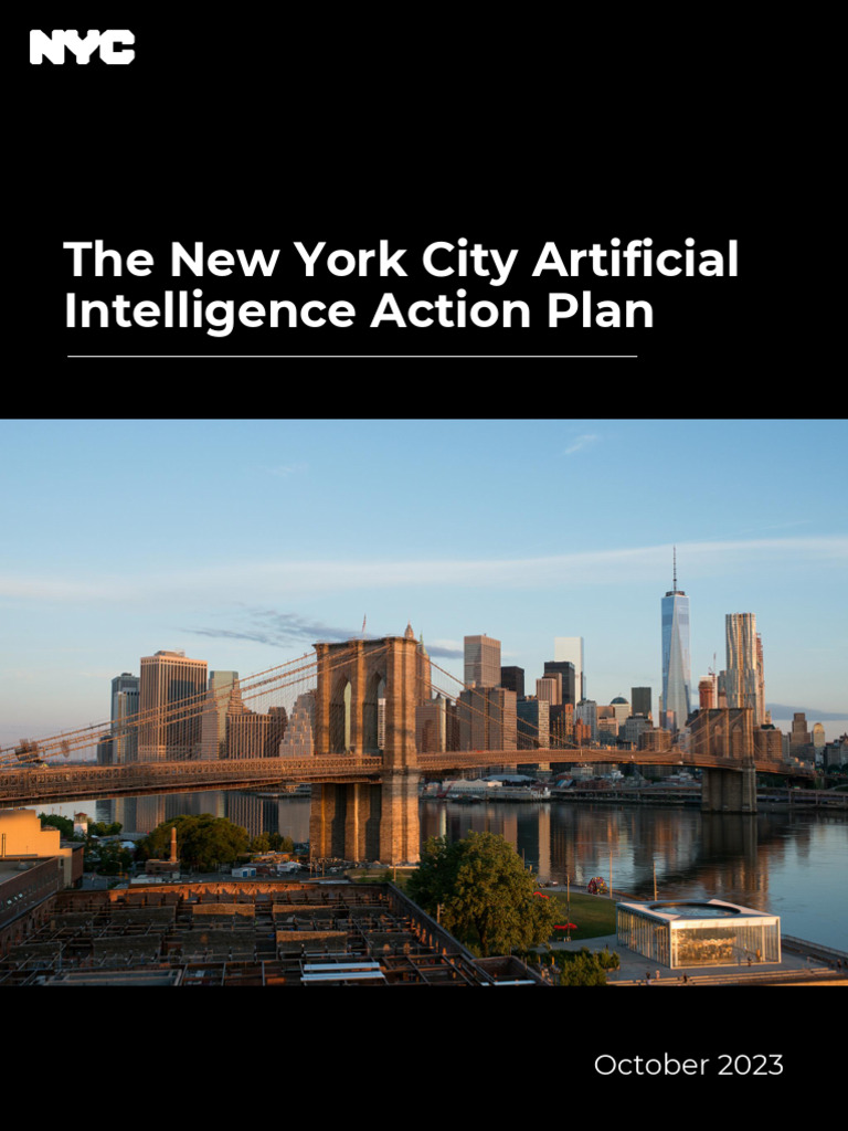 The New York City Ai Plan Pdf Artificial Intelligence