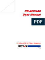 Manuale METRON PS440