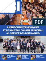 Pierre-Christophe Baguet Et Le Nouveau Conseil Municipal Au Service Des Boulonnais