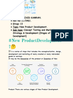 New Product Development