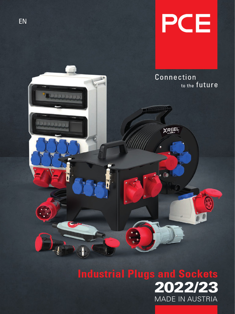 PCE Industrial Plugs and Sockets Catalog | PDF | Ac Power Plugs And ...
