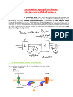 Neurophysiologie Générale - Les Transmissions Synaptiques Lentes Et Les Cellules Gliales