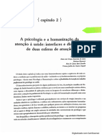 A Psicologia e A Humanização Da Saúde