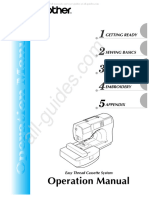 Brother LX2500/SE270D Sewing Machine Instruction Manual