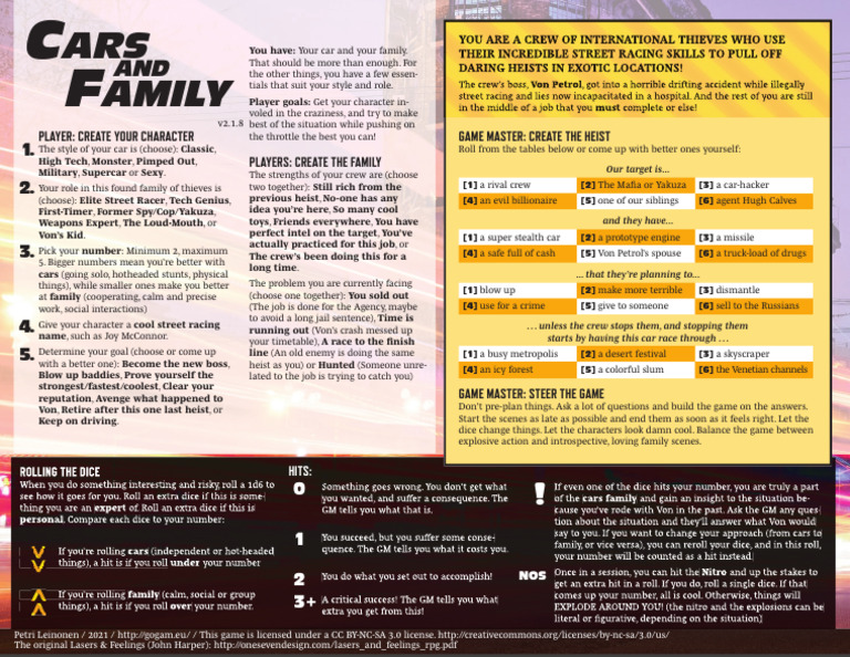 Cars & Family | PDF
