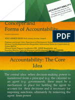 Concepts and Forms of Accountability: Niaz Ahmed Khan