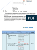 01 Experiencia de Aprendizaje - Area de Inglés Cuarto Año - Marzo 2022 (1)