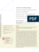 2018 Attention Deficit Hyperactivity Disorder (ADHD) Controversy Developmental Mechanisms and Multiple Levels of Analysis