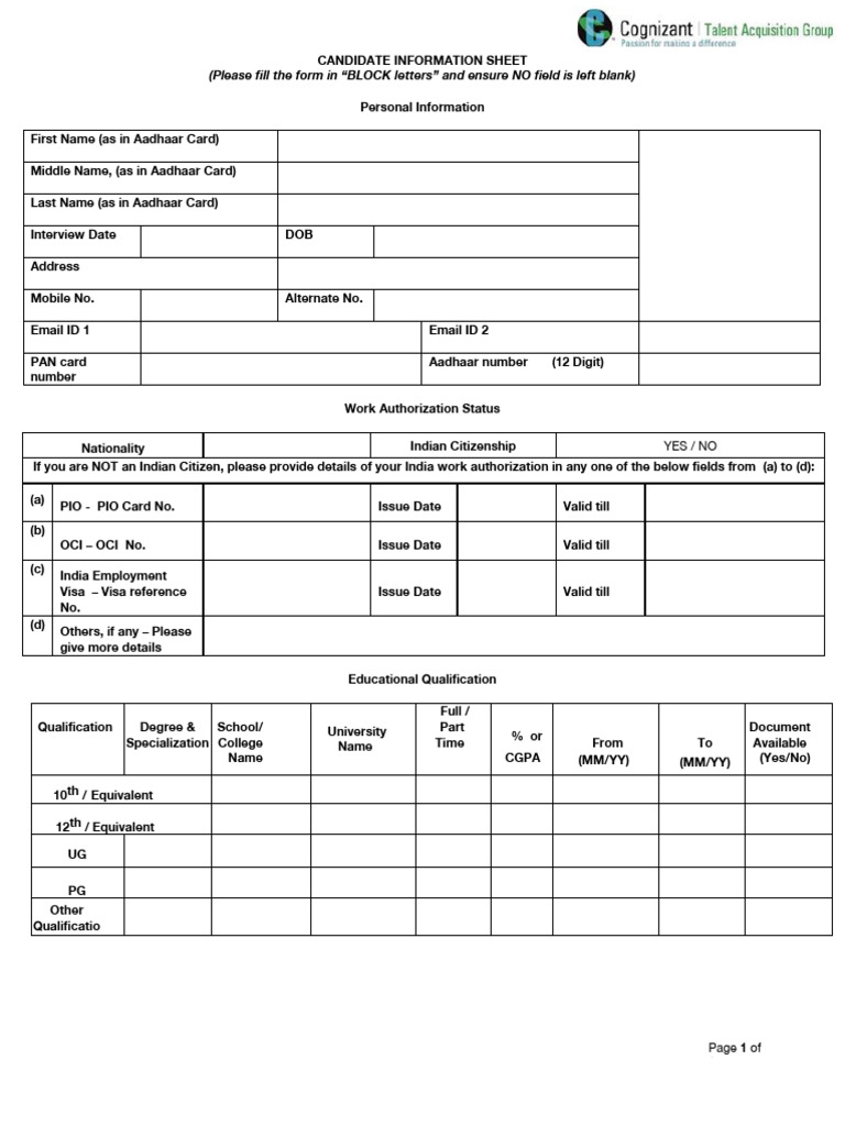 Read Table No Field
