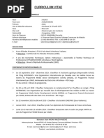 Fiche de renseignement INPP Kinshasa | PDF