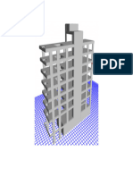Residential Building ETABS-3D