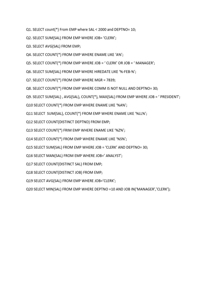 Mrf sql pdf