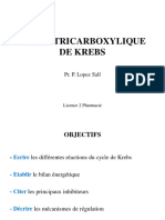 CYCLE TRICARBOXYLIQUE DE KREBS