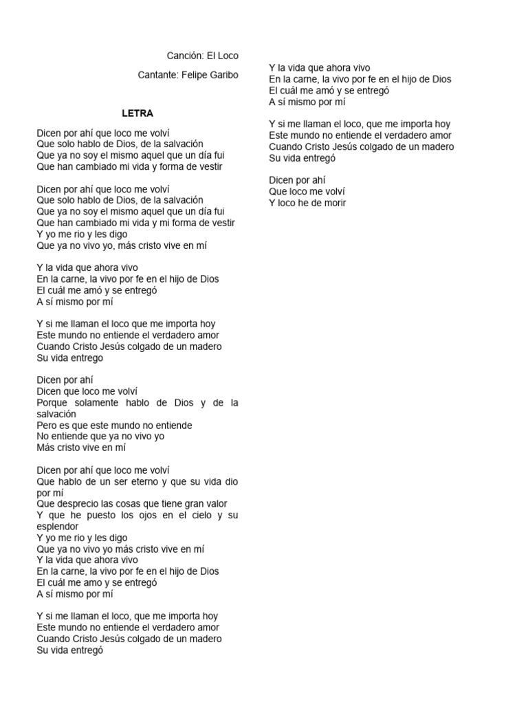 Letra de 