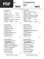 Unit 7 Grammar Short Test 2 A+b-3