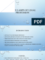 Lamps of Legal Profession