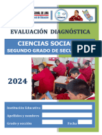 Ciencias Sociales Edr - Segundo Secundaria - 2024