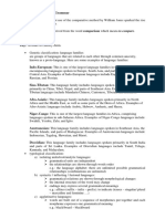 Lesson 01 Linguistics Comaprative Linguistics