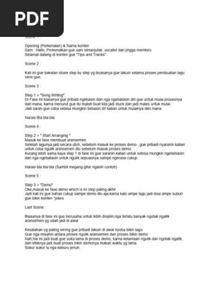 Song Writing Tips