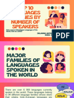 Major Families of Languages Spoken in The World 1