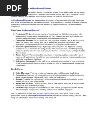 Resume for Hsc Students