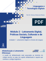 (UFMS Digital) - LINGUAGENS E TECNOLOGIAS DIGITAIS - Videoaula Do Módulo 2