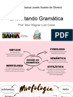 Exercitando Gramática - 3 ANO - I UND - 2024 - PROF WAGNER 