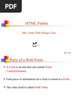 HTML Forms