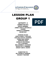 Lesson Plan 2 Group 1